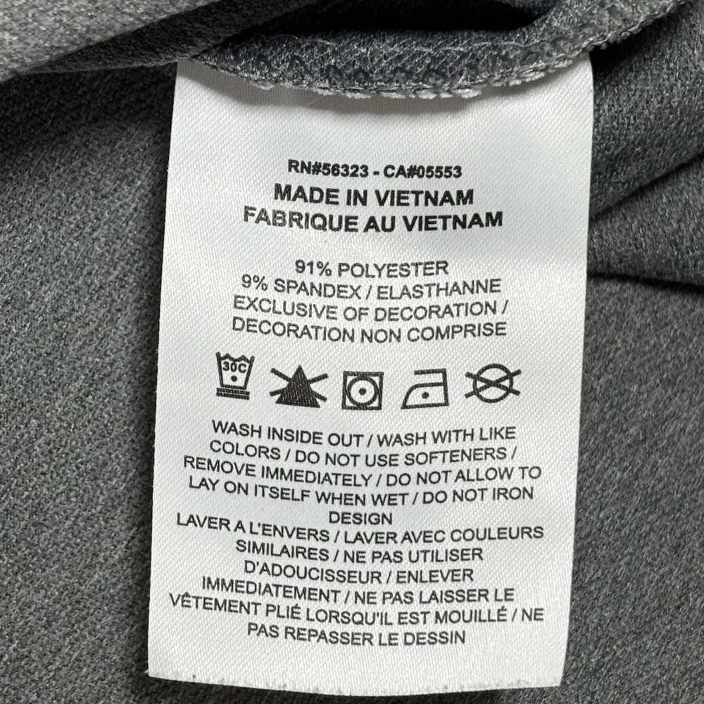 Nike Boise State Broncos Hoodie Performance Shirt Men L Gray Dri Fit Team Issued - Picture 5 of 9